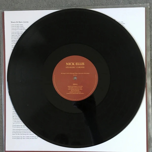 Nick Ellis - Speakers’ Corner (LP, Album) (M / M) - Image 5