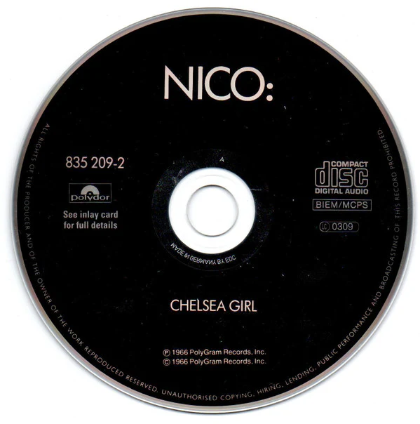 Nico - Chelsea Girl (CD, Album, RE, RP, EDC) (M / M) - Image 3
