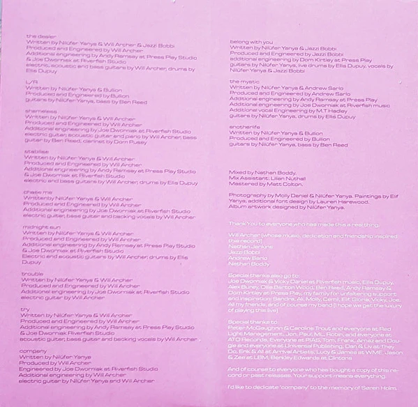 Nilüfer Yanya - Painless (LP, Album, Ltd, Blu) (NM or M- / NM or M-) - Image 4