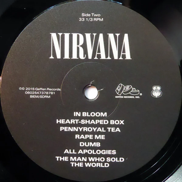 Nirvana - Nirvana (LP, Comp, RE, 180) (M / M) - Image 4