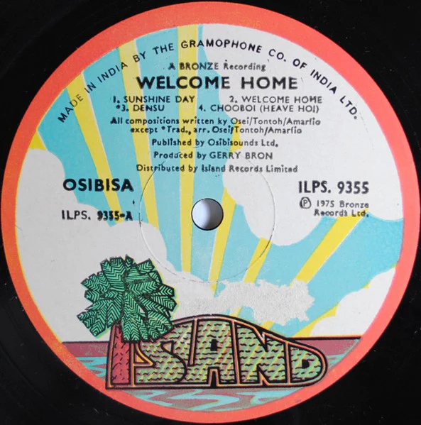 Osibisa - Welcome Home (LP, Album) (VG+ / VG) - Image 3