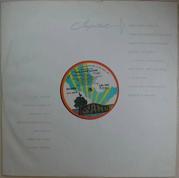Osibisa - Welcome Home (LP, Album) (VG+ / VG) - Image 5