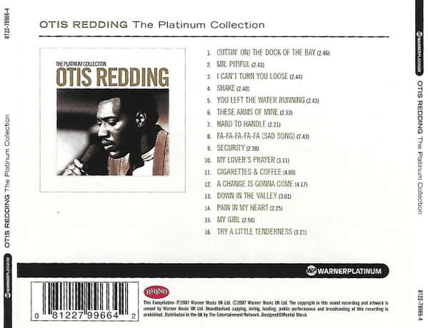 Otis Redding - The Platinum Collection (CD, Comp) (M / M) - Image 2