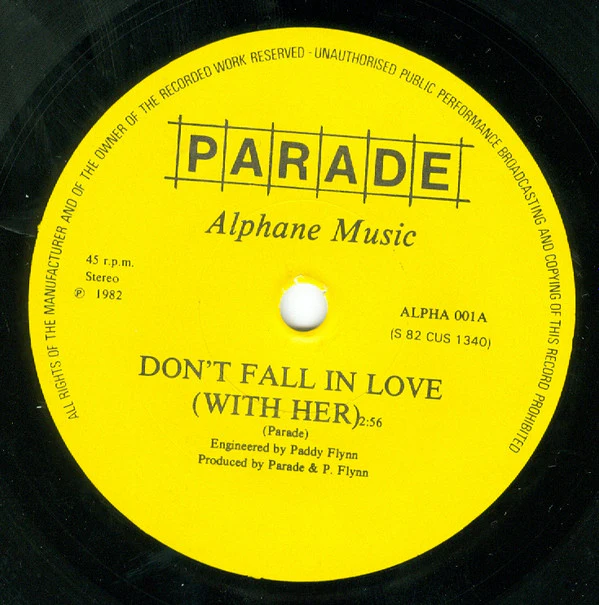 Parade  - Don't Fall In Love (With Her) (7") (VG / VG+) - Image 2