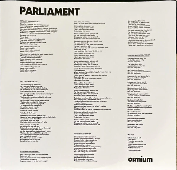 Parliament - Osmium (2xLP, Album, RSD, Dlx, RE, Gre) (M / M) - Image 5