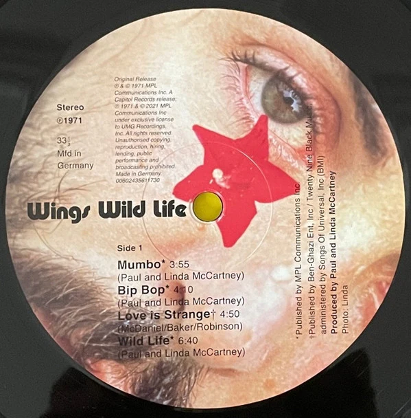 Paul McCartney And Wings* - Wild Life (LP, Album, Ltd, RE, RM, Hal) (M / M) - Image 3