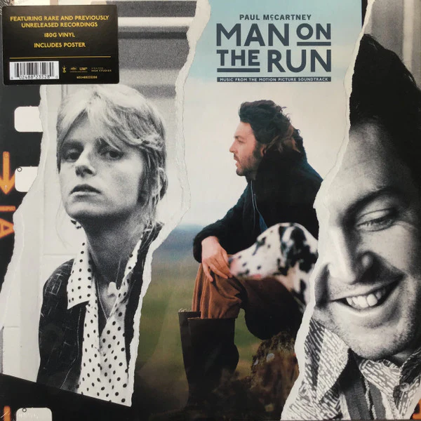 Paul McCartney - Man On The Run (Music From The Motion Picture Soundtrack) (LP, Comp) (M / M)