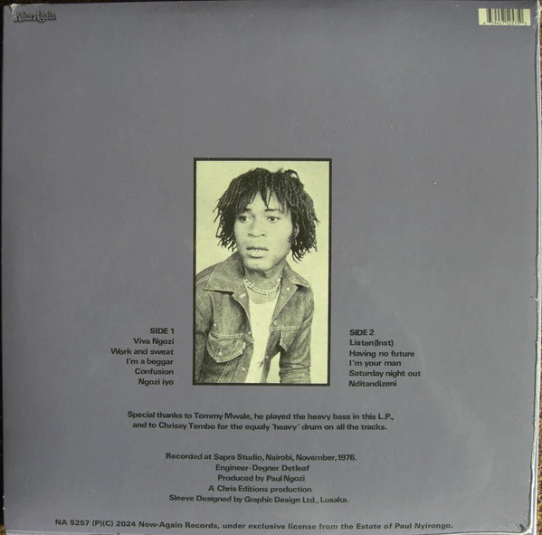 Paul Ngozi - Viva Ngozi (LP, Album, RSD, Ltd, RE, Ora) (M / M) - Image 2
