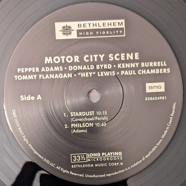 Pepper Adams, Donald Byrd - Motor City Scene (LP, Album, RE, 180) (M / M) - Image 3