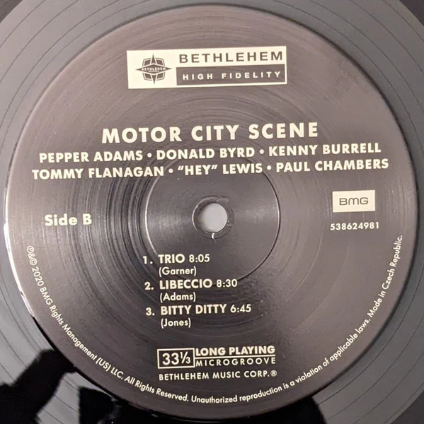 Pepper Adams, Donald Byrd - Motor City Scene (LP, Album, RE, 180) (M / M) - Image 4