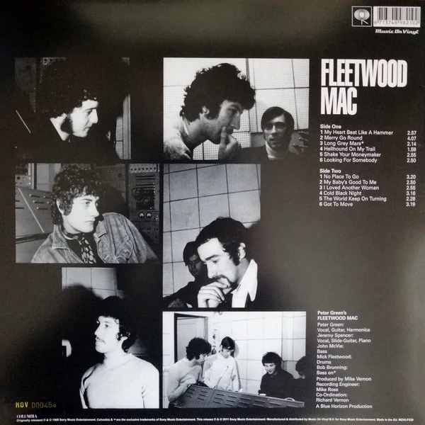 Peter Green's Fleetwood Mac* - Peter Green's Fleetwood Mac (LP, Album, Ltd, Num, RE, Blu) (M / M) - Image 2