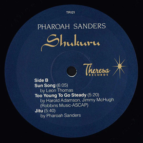 Pharoah Sanders Featuring Leon Thomas - Shukuru (LP, Album) (VG+ / VG+) - Image 4