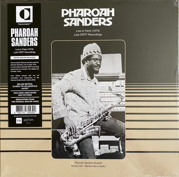 Pharoah Sanders - Live In Paris (1975) (Lost ORTF Recordings) (LP, Album, Dlx, RM) (NM or M- / NM or M-)
