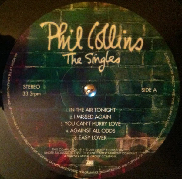 Phil Collins - The Singles (2xLP, Comp, RE) (M / NM or M-) - Image 8