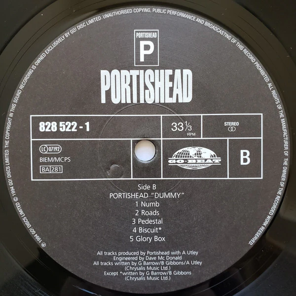 Portishead - Dummy (LP, Album, RE, 180) (M / M) - Image 4