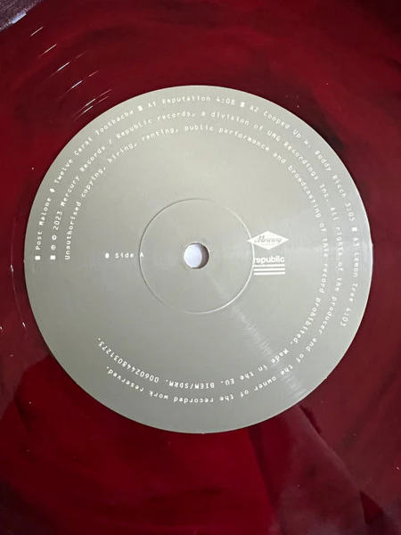 Post Malone - Twelve Carat Toothache (2xLP, Album, Red) (M / M) - Image 4