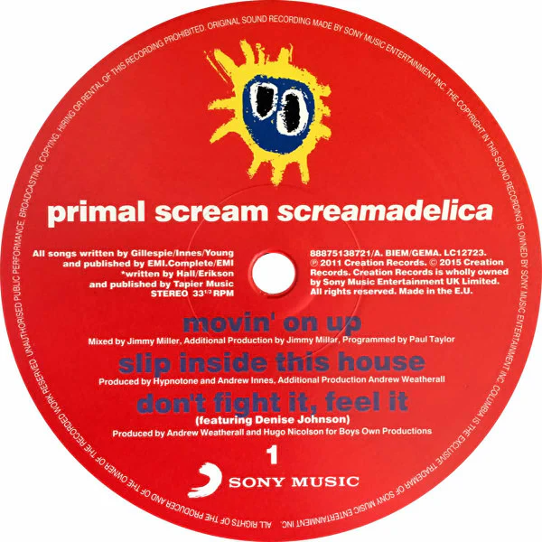 Primal Scream - Screamadelica (2xLP, Album, RE, RM, Gat) (M / M) - Image 4