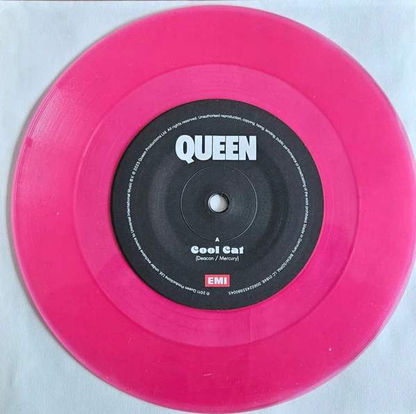 Queen - Cool Cat (7", RSD, Single, Ltd, Pin) (M / M) - Image 3