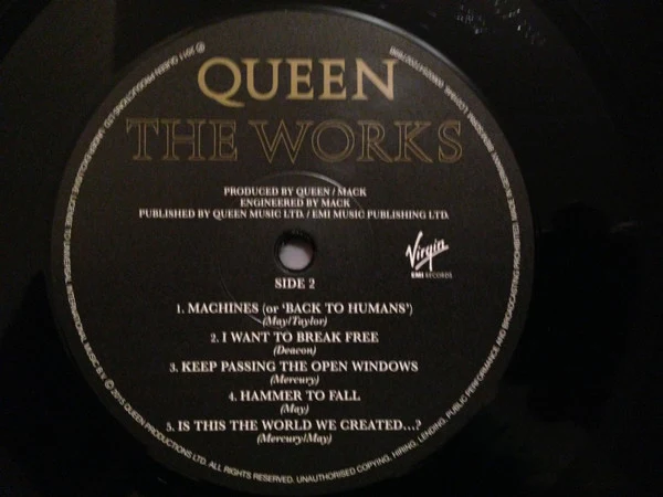 Queen - The Works (LP, Album, RE, RM, 180) (M / M) - Image 4
