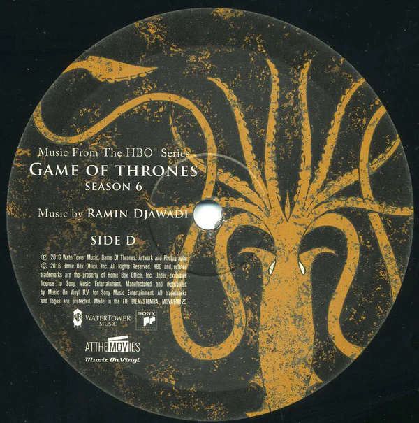 Ramin Djawadi - Game Of Thrones (Music From The Hbo Series) Season 6  (2xLP, Album, 180 + LP, S/Sided, Etch) (NM or M- / NM or M-) - Image 6