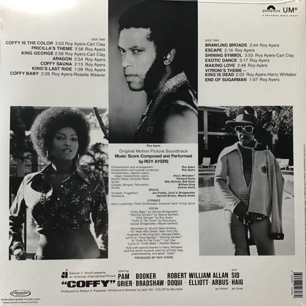 Roy Ayers - Coffy (Original Motion Picture Soundtrack) (LP, Album, Ltd, RE, 180) (M / M) - Image 2