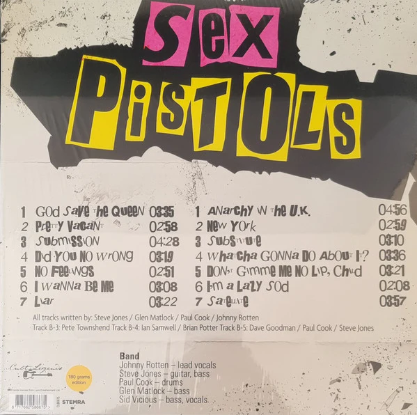 Sex Pistols - Agents Of Anarchy (LP, Comp, 180) (M / M) - Image 2