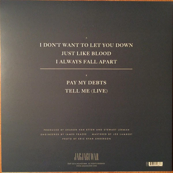 Sharon Van Etten - I Don't Want To Let You Down EP (12", EP) (M / M) - Image 2