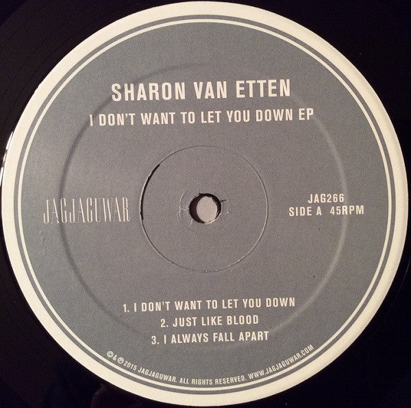 Sharon Van Etten - I Don't Want To Let You Down EP (12", EP) (M / M) - Image 3