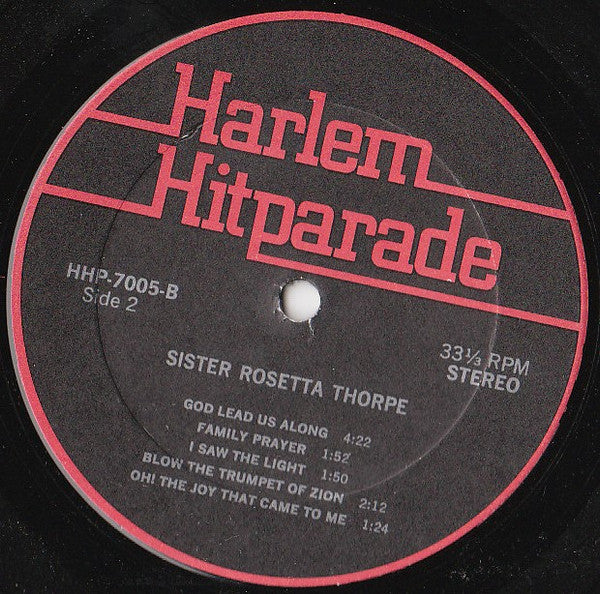Sister Rosetta Thorpe* - Shine For Jesus! (LP, Album, RE) (VG+ / VG) - Image 4