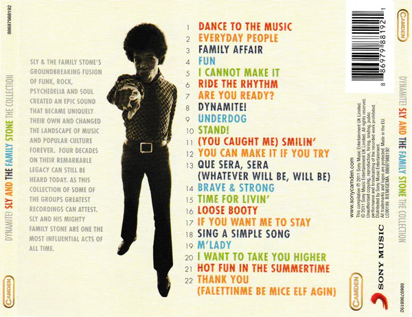 Sly And The Family Stone* - Dynamite! (The Collection) (CD, Comp) (M / M) - Image 2