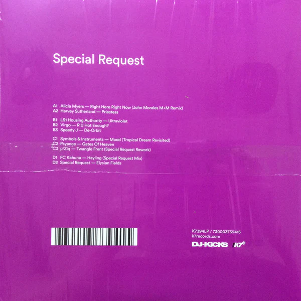 Special Request - DJ-Kicks (2x12", Comp) (M / M) - Image 2