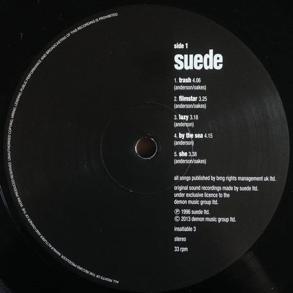 Suede - Coming Up (LP, Album, RE) (M / M) - Image 4