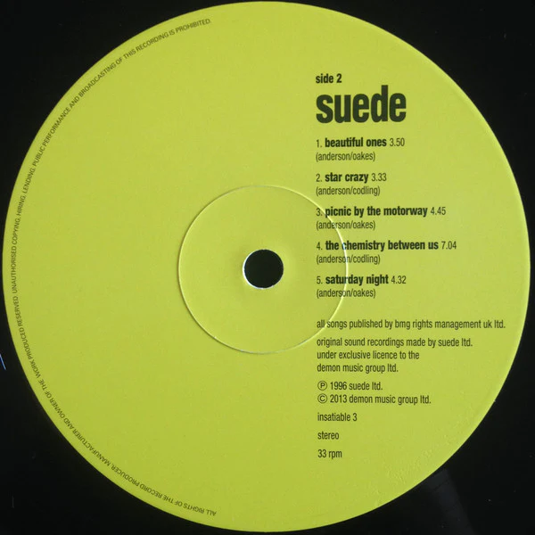 Suede - Coming Up (LP, Album, RE) (M / M) - Image 5
