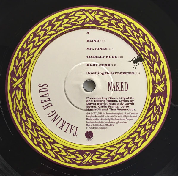 Talking Heads - Naked (LP, Album, RE) (M / M) - Image 5