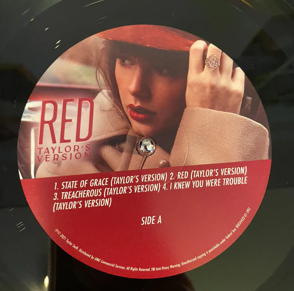 Taylor Swift - Red (Taylor's Version) (4xLP, Album) (M / M) - Image 3