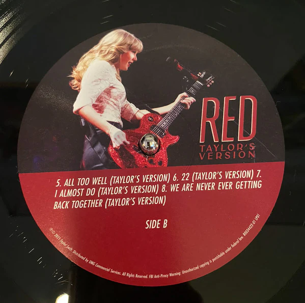 Taylor Swift - Red (Taylor's Version) (4xLP, Album) (M / M) - Image 4