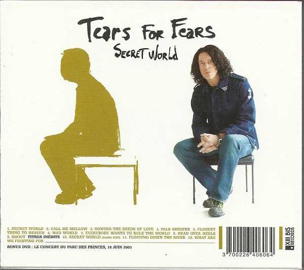 Tears For Fears - Secret World (CD, Album + DVD-V, Multichannel, PAL) (VG+ / VG+) - Image 4