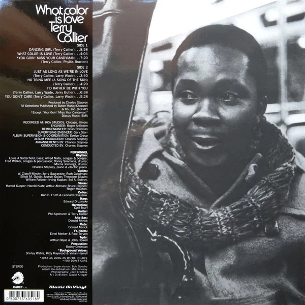 Terry Callier - What Color Is Love (LP, Album, RE, RM, 180) (M / M) - Image 2