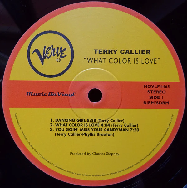 Terry Callier - What Color Is Love (LP, Album, RE, RM, 180) (M / M) - Image 3