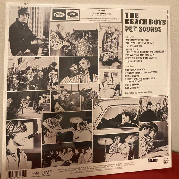 The Beach Boys - Pet Sounds (LP, Album, RE) (M / M) - Image 2