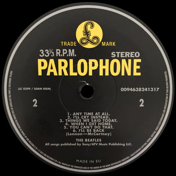 The Beatles - A Hard Day's Night (LP, Album, RE, RM, 180) (M / M) - Image 4