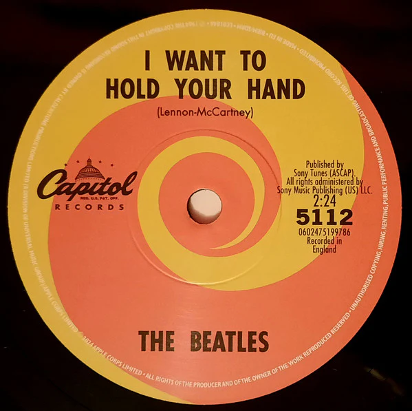 The Beatles - I Want To Hold Your Hand / I Saw Her Standing There (7", RSD, Single, Mono, Ltd, RE) (M / M) - Image 3