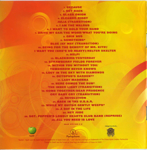 The Beatles - Love (CD, Album, P/Mixed) (M / M) - Image 4