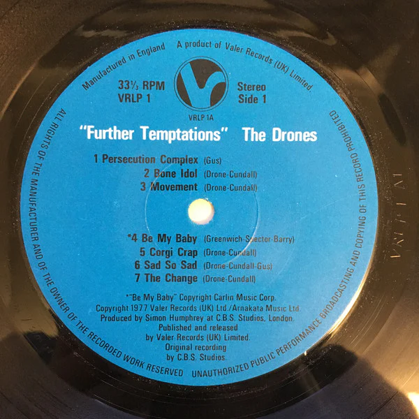 The Drones - Further Temptations (LP, Album) (VG / VG+) - Image 3