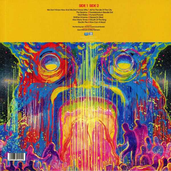 The Flaming Lips Featuring Narration By Mick Jones - King's Mouth Music And Songs (LP, Album) (M / M) - Image 2