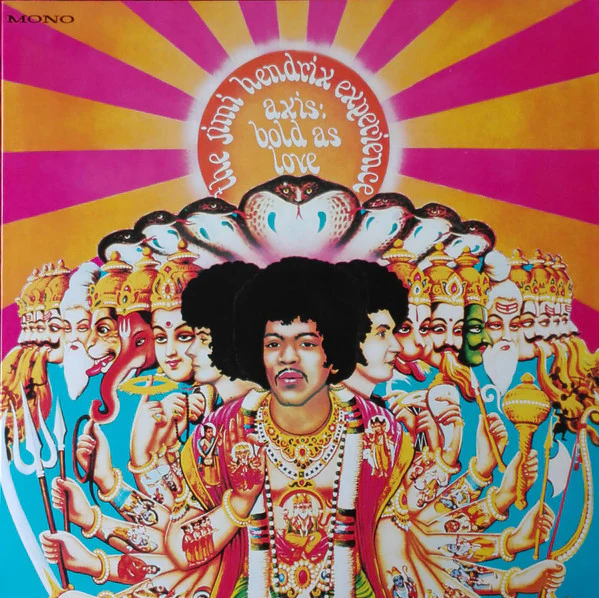The Jimi Hendrix Experience - Axis: Bold As Love (LP, Album, Mono, RE, RM, RP, Gat) (M / M)
