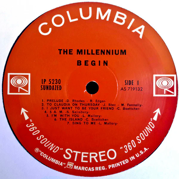 The Millennium - Begin (LP, Album, RE) (VG+ / VG+) - Image 4