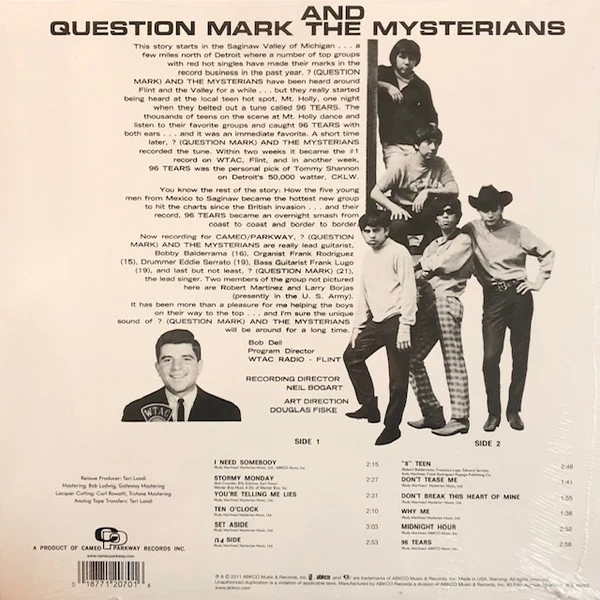 ? & The Mysterians - 96 Tears (LP, Album, RE) (M / M) - Image 2