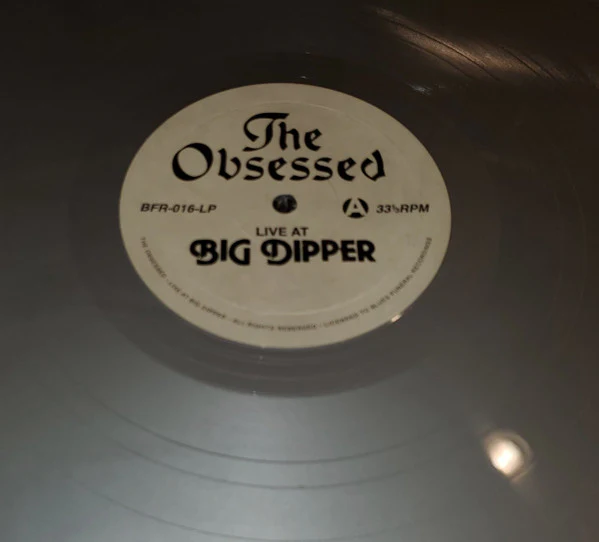 The Obsessed - Live At Big Dipper (LP, Album, Sil) (NM or M- / NM or M-) - Image 3
