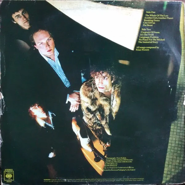 The Only Ones - The Only Ones (LP, Album) (VG+ / VG+) - Image 2